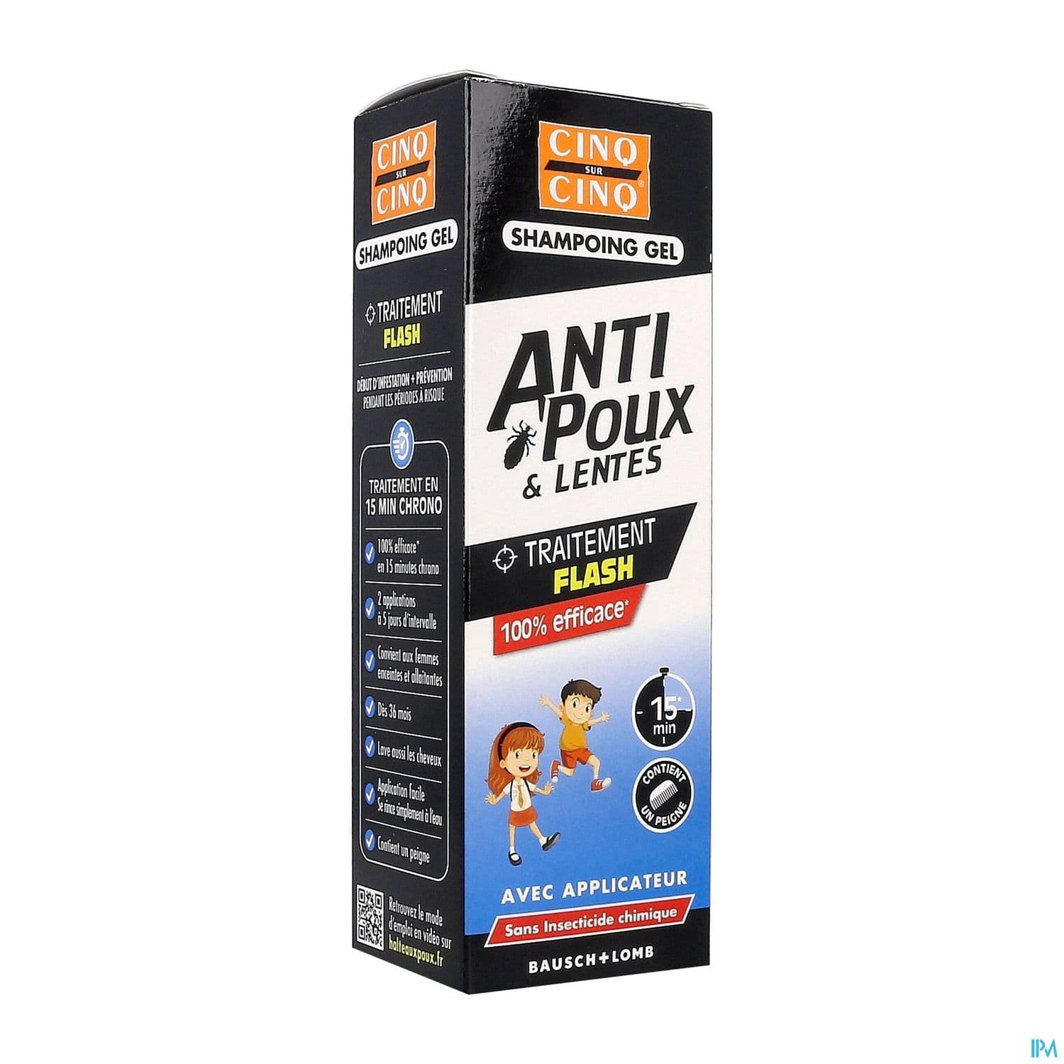 CINQ/CINQ SH NATURA A/POUX100ML