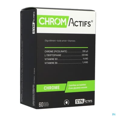Synactifs Chrom Actifs Gelule 60