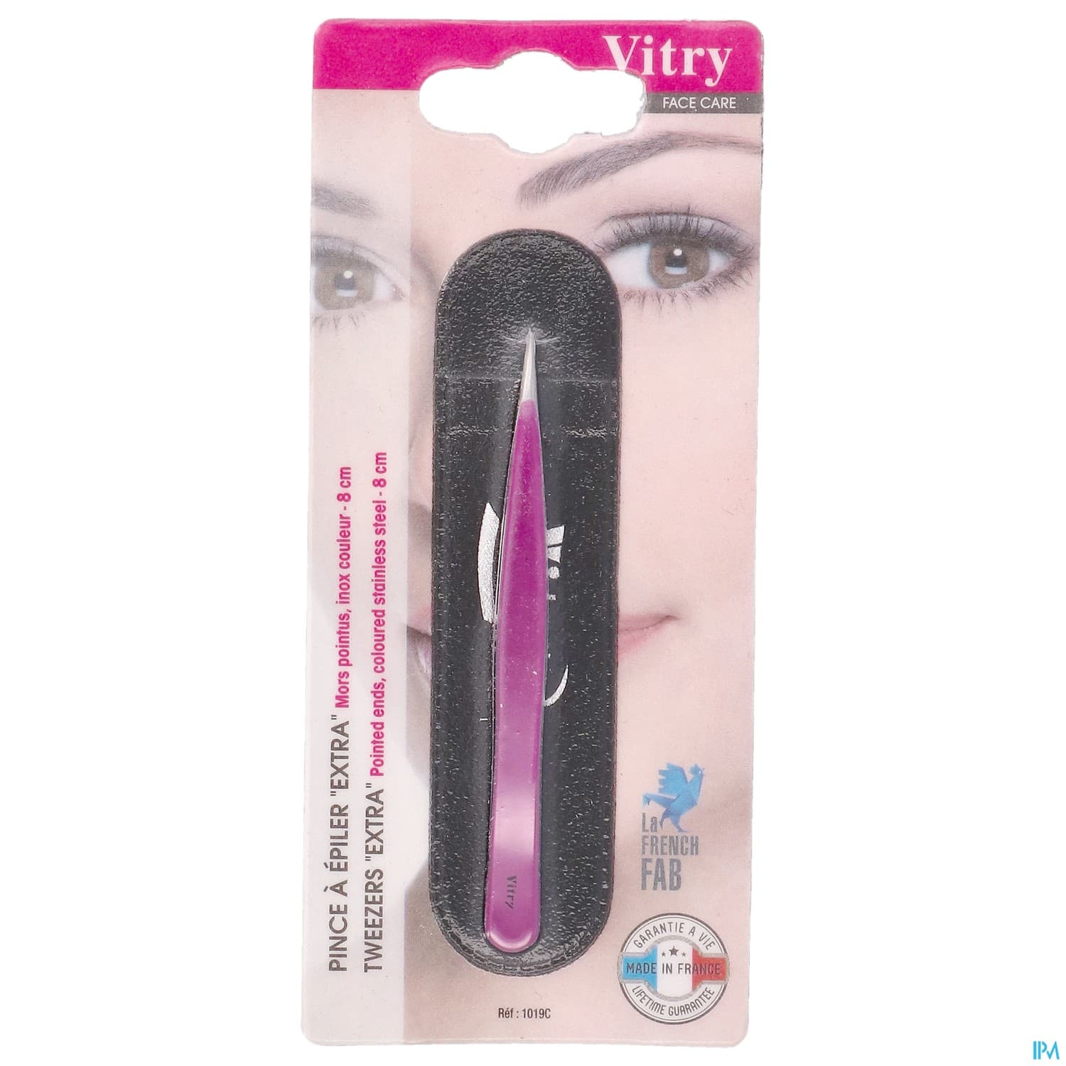Vitry Pince Epil Extra Couleur Mors Pointus