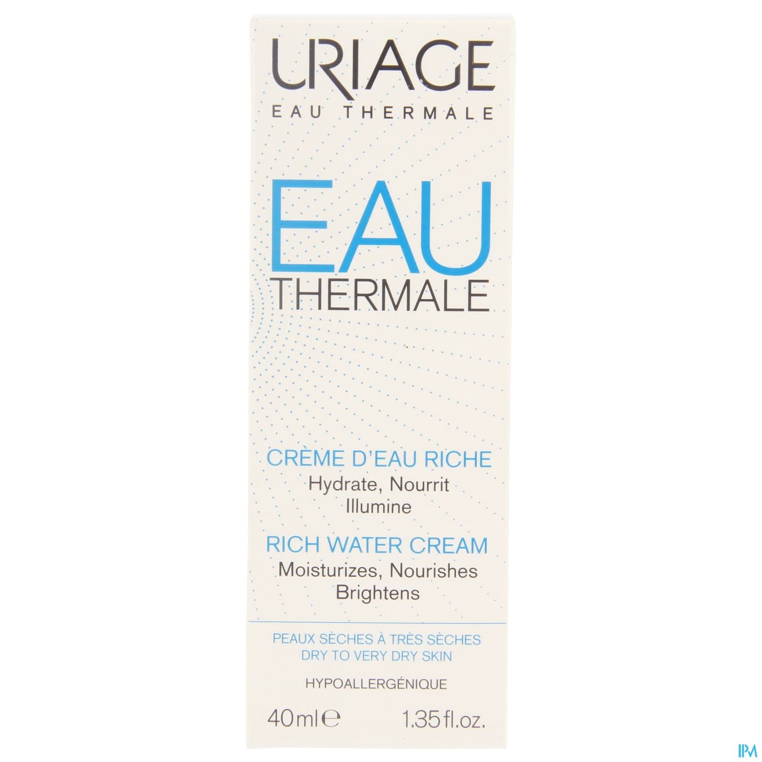 URIAGE EAU THERM Cr d'eau riche PS/PTS T/40ml