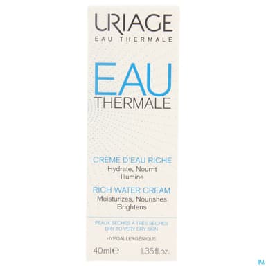 URIAGE EAU THERM Cr d'eau riche PS/PTS T/40ml