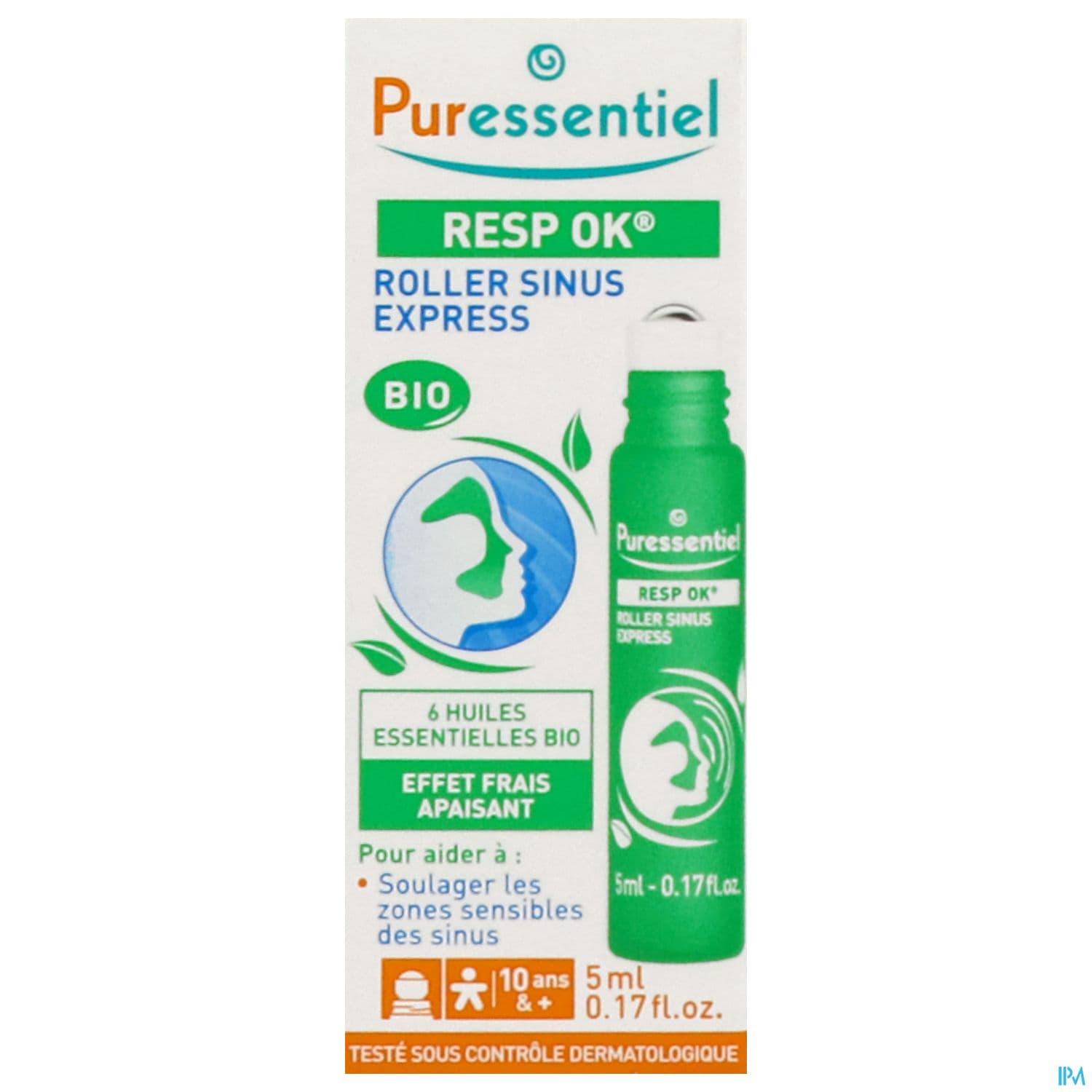Puressentiel Roller Sinus Express Aux 6he Bio 5ml