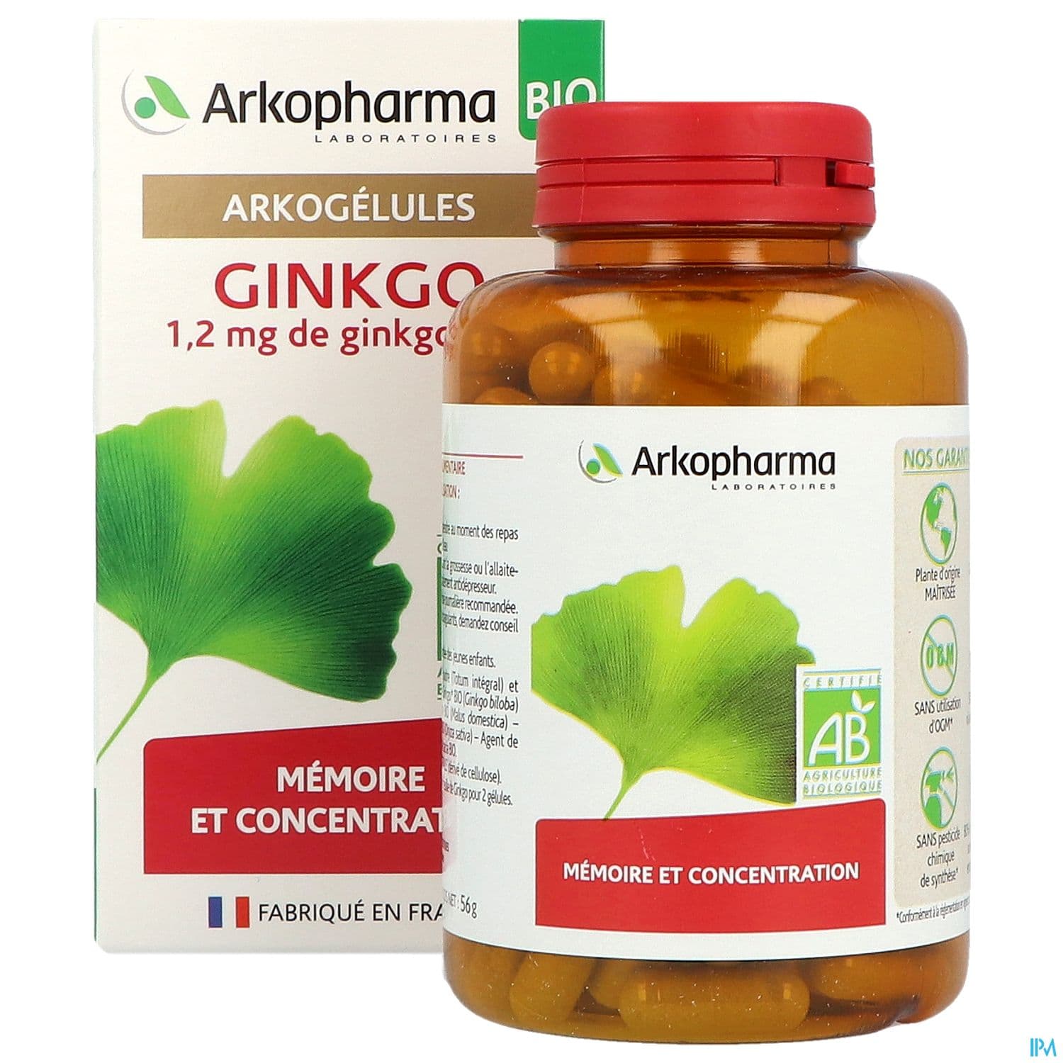 Arkogelules Ginkgo Bio Caps 150