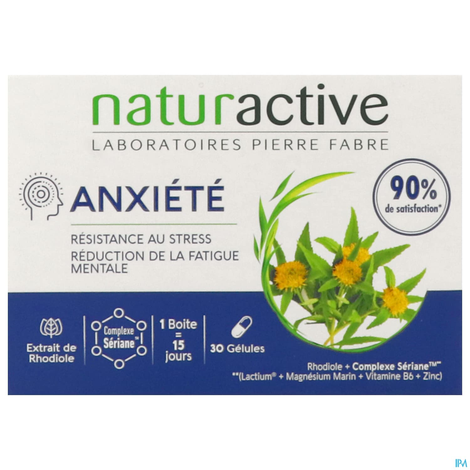 Naturactive Anxiete Gelule 30