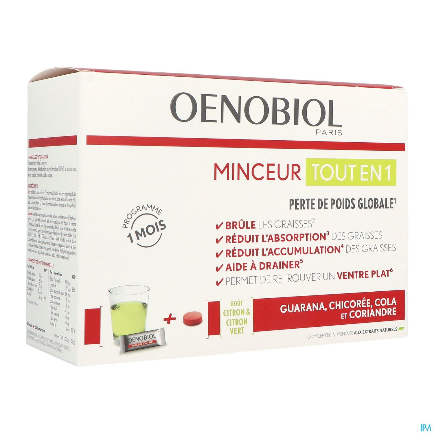 OENOBIOL MINCEUR TOUT EN 1 — Pharmacie Comedie