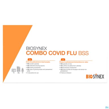 BIOSYNEX COMBO COVID FLU RSV X25