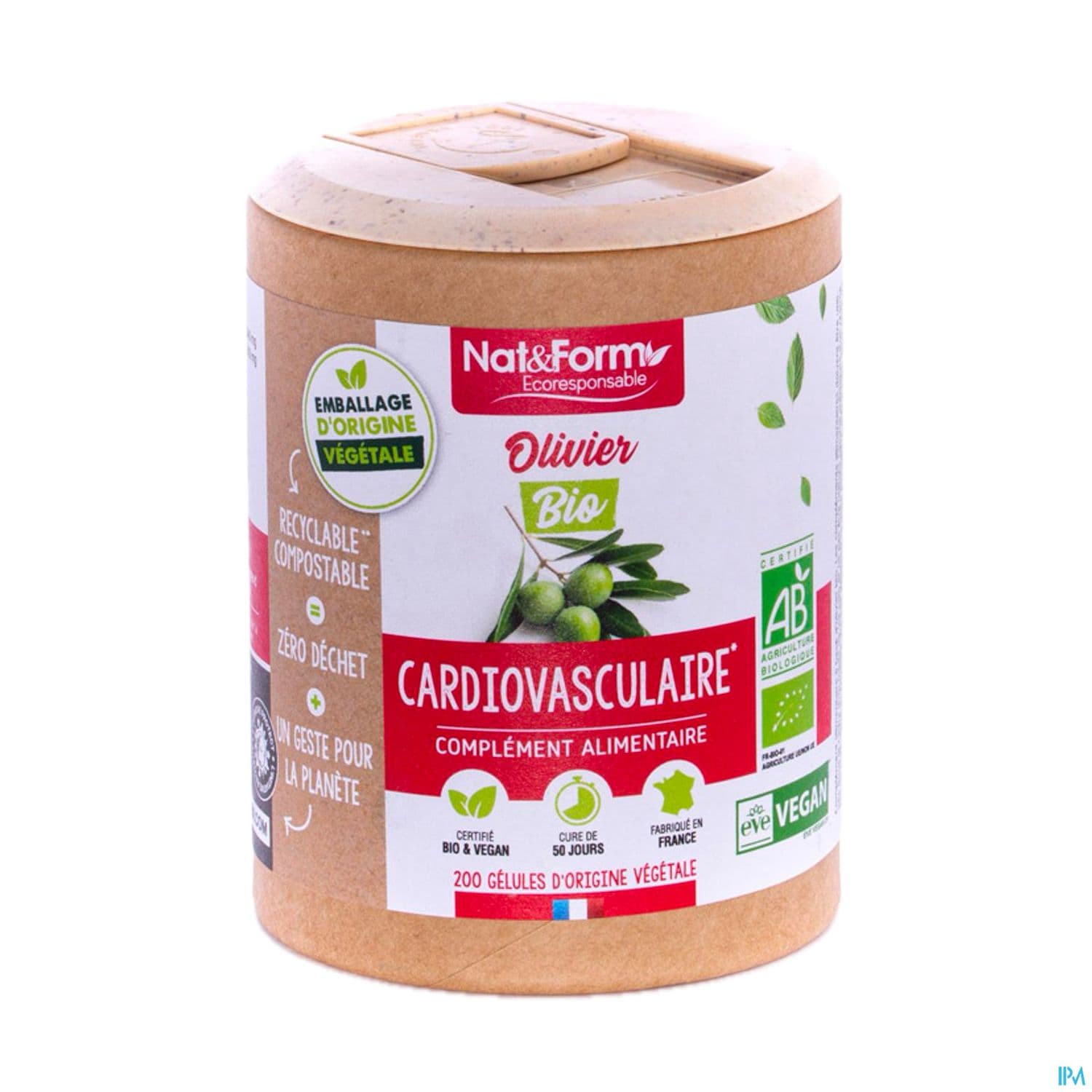 Nat Et Form Ecoresponsable Olivier Bio Gelule Vegetale 200