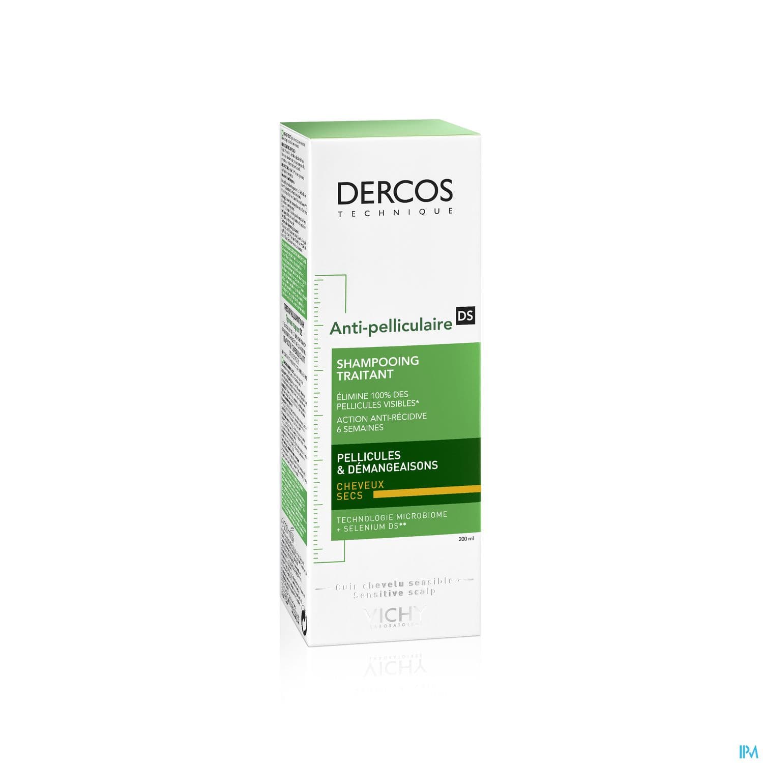 DERCOS DS SH A/PEL SEC 200ML