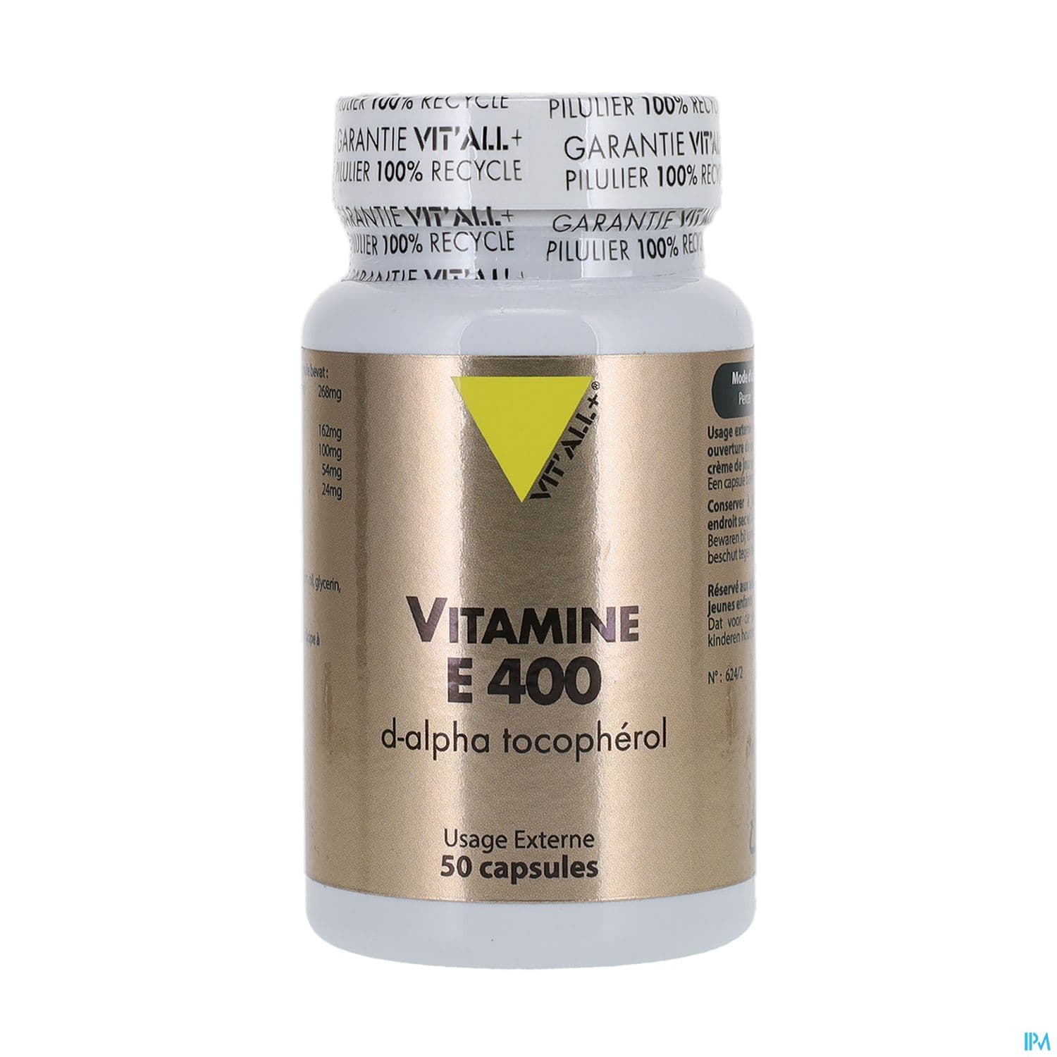Vit All+ Vitamine E 400 Capsule 50