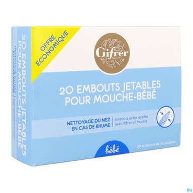 MOUCHE-BB GIFRER RECH EMBOUT X20