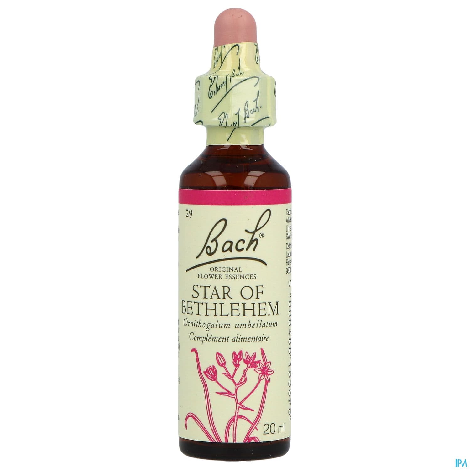 Fleurs De Bach Original 29 Star Of Bethleem Compte Gouttes 20ml