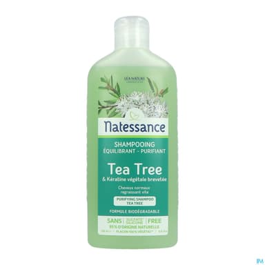 NATESSANCE SH PURIF TEA TREE250ML