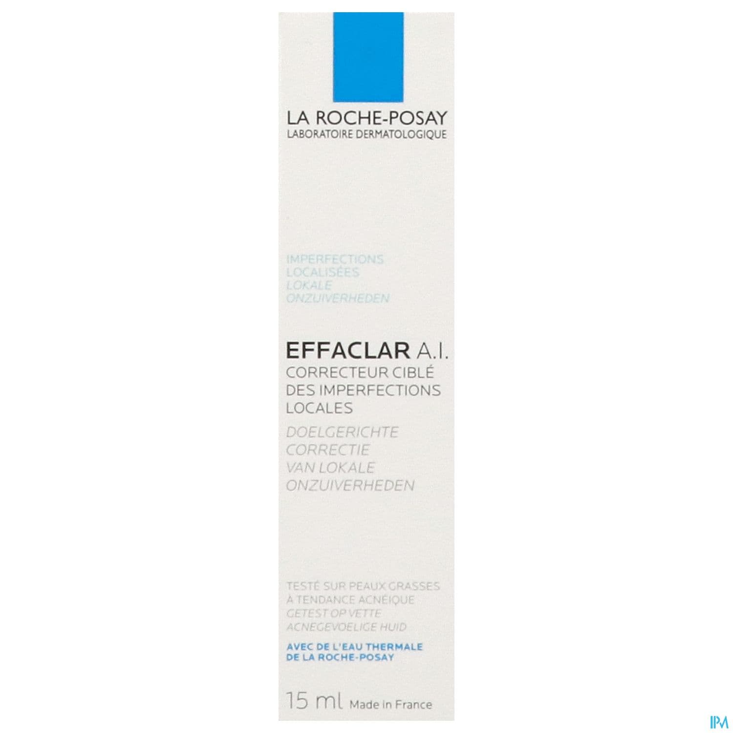 EFFACLAR AI GEL IMPERF CUTANEES T/15ML