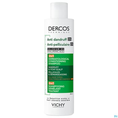 DERCOS SH A/PELLICULAIRE 2/1 200ML