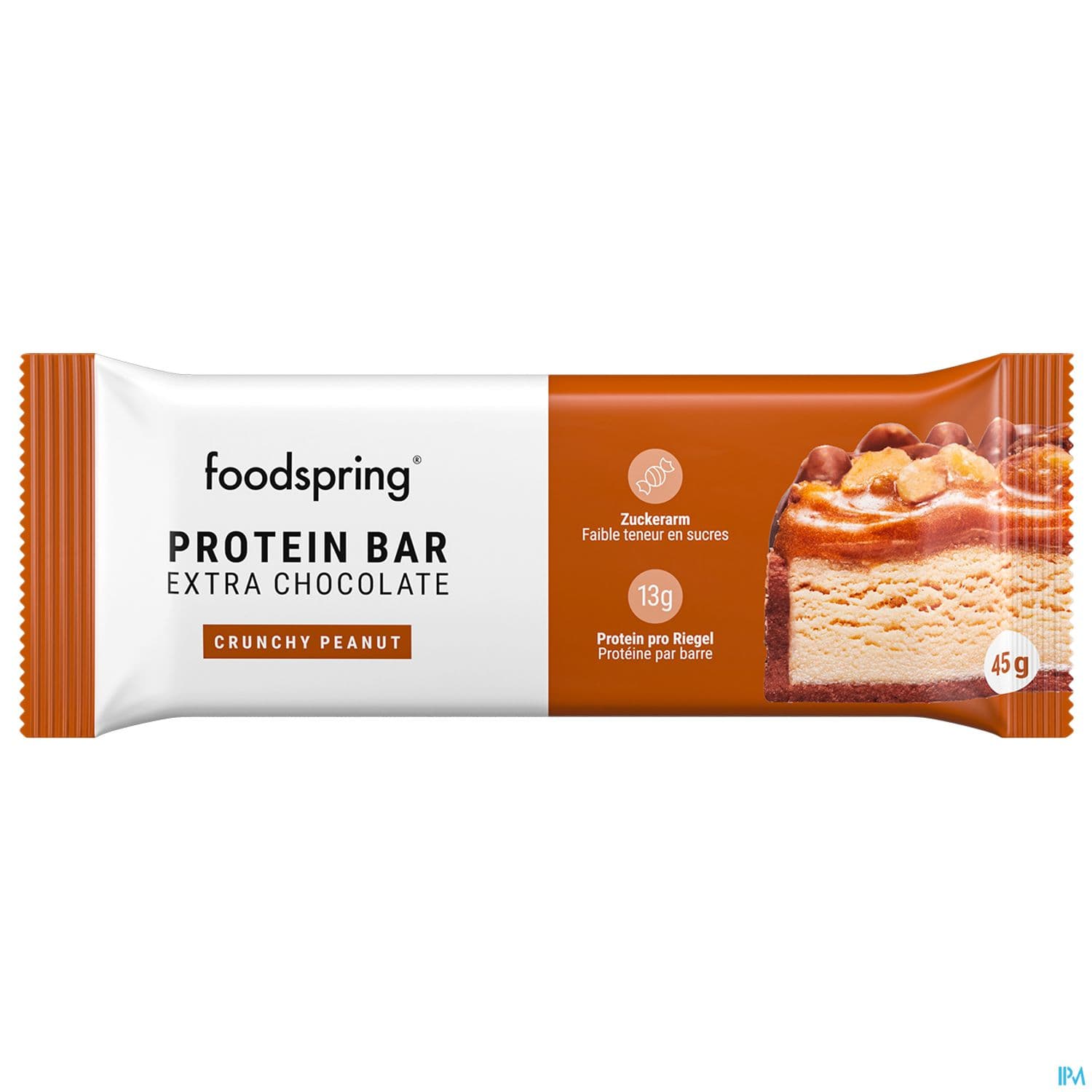 Foodspring Protein Bar Extra Chocolate White Chocolate Almond 12g