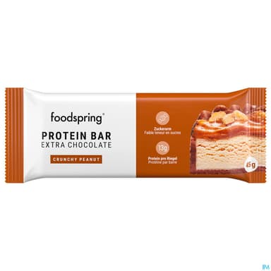 Foodspring Protein Bar Extra Chocolate White Chocolate Almond 12g