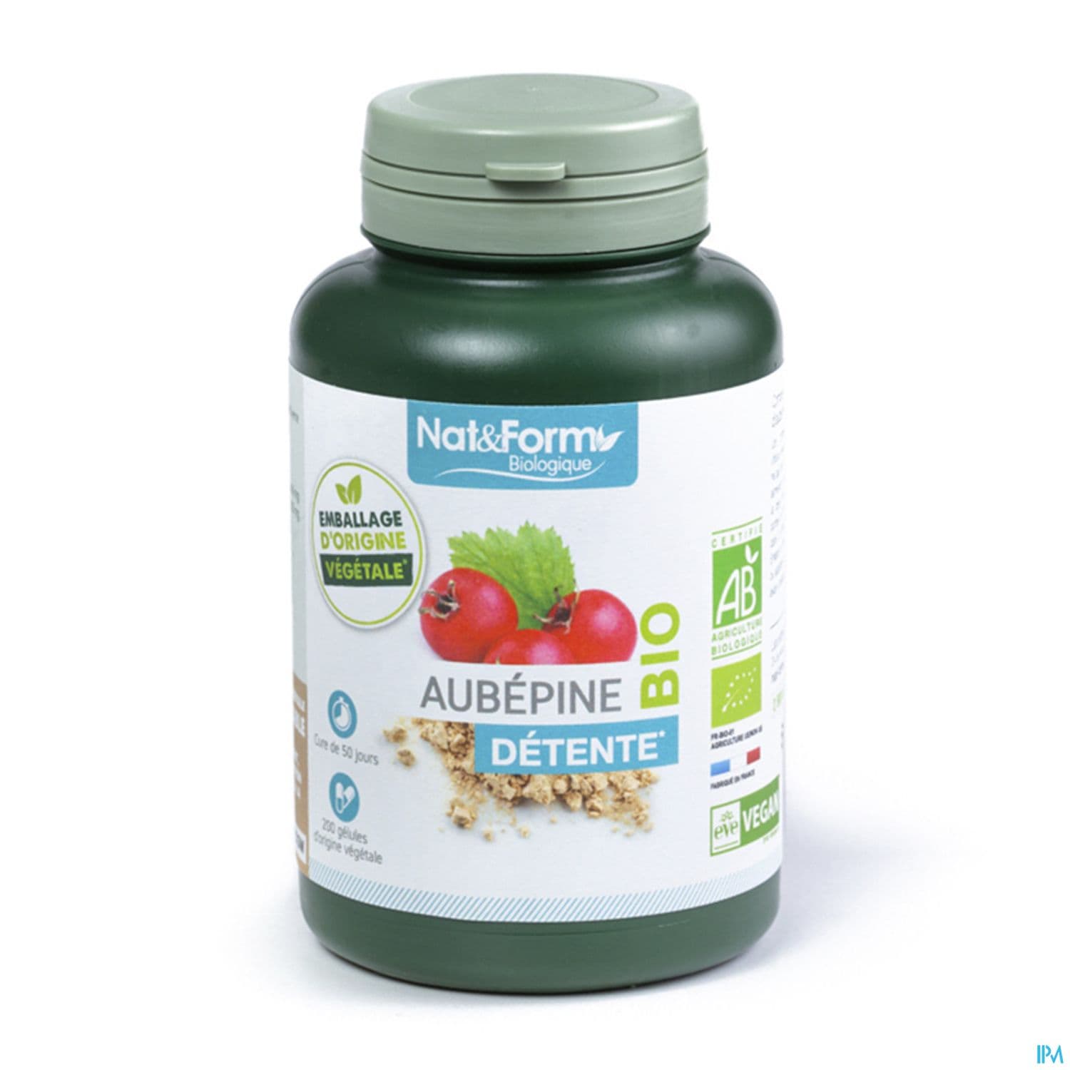 NAT&FORM BIO AUBEPINE GELVEG200