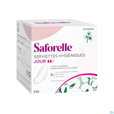 SAFORELLE COTON PROT SERV JOUR 10