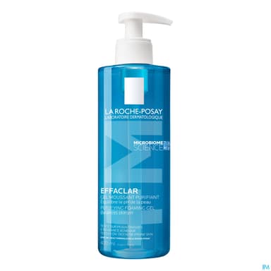 EFFACLAR GEL MOUSS PURIF FL PPE/400ML