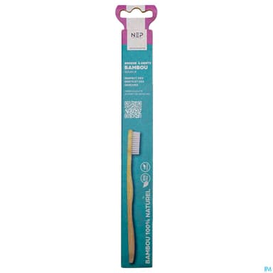 Nep Brosse A Dents Bambou Adulte Souple