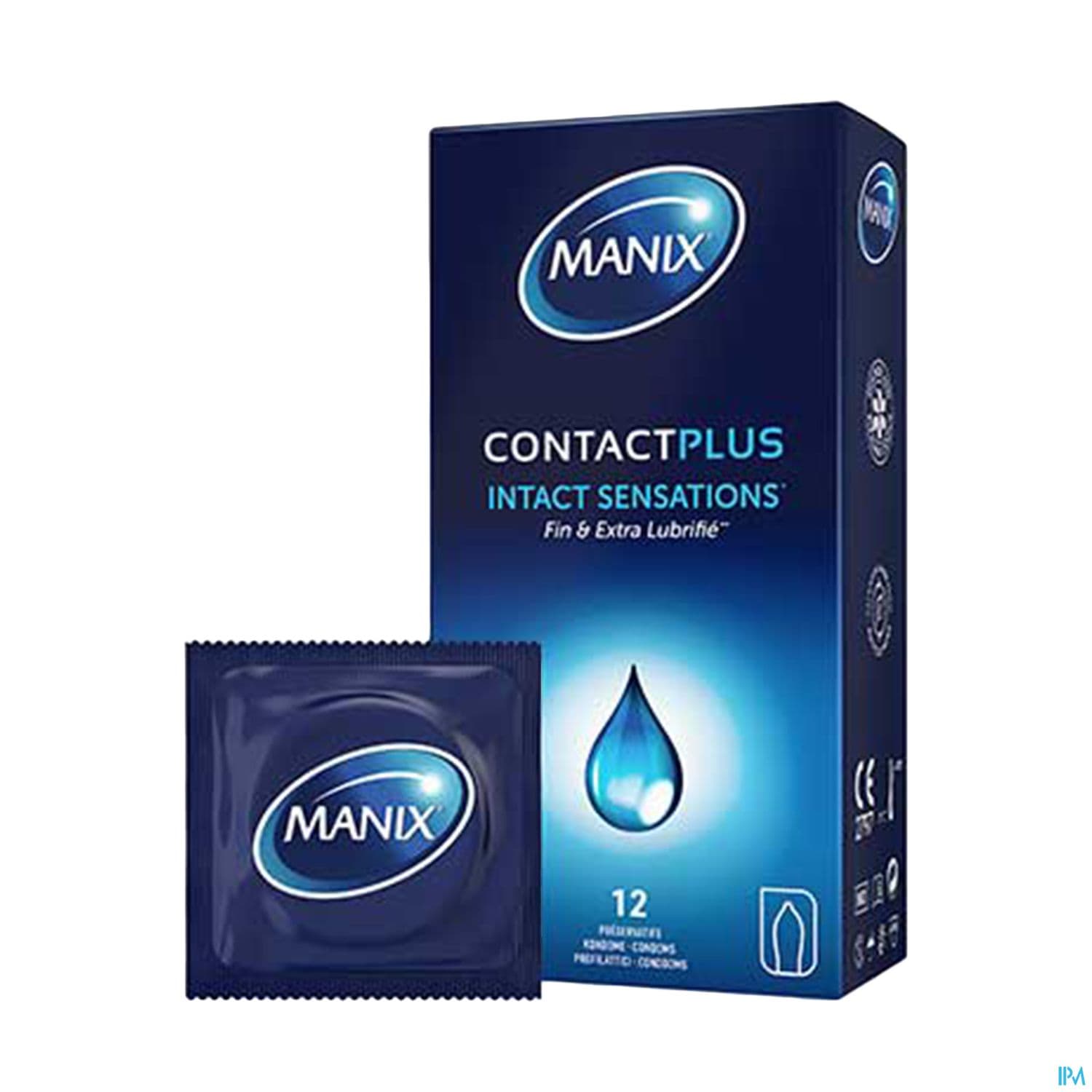 Manix Contact Plus Preservatif 12 + 2