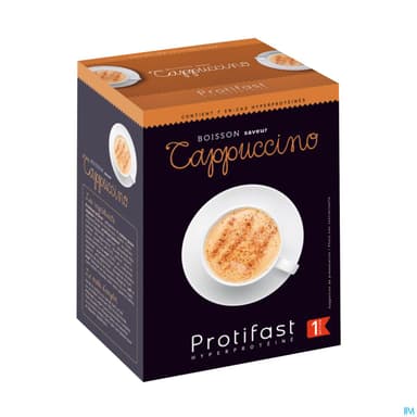 Protifast Boisson Chaude Cappuccino Sachet X7