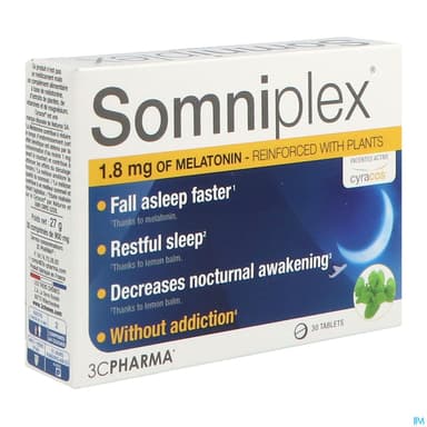 Les 3c pharma somniplex, 30 comprimés