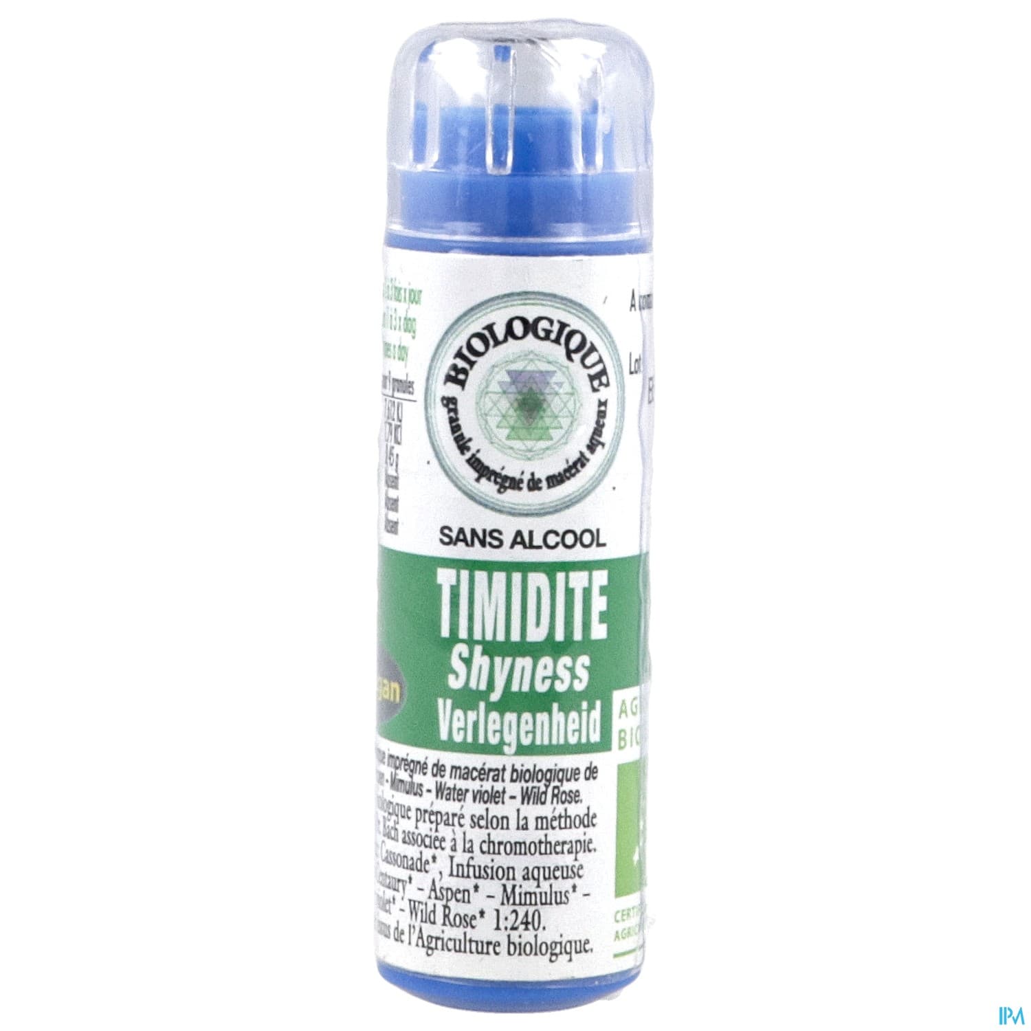 Eumadis Complexe Bach Timidite Bio Granules 130