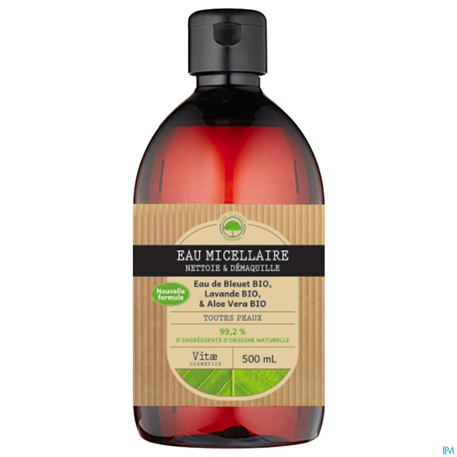 VITAE COSM EAU MICEL BLEU/ALO500ML