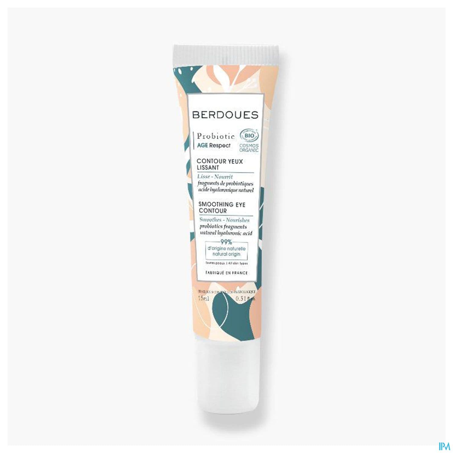 Berdoues Probiotic Creme Contour Des Yeux Lissant Bio 15ml