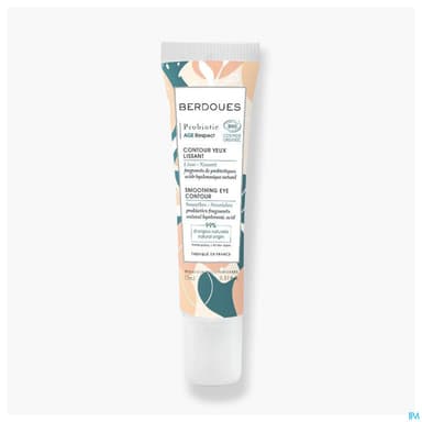 Berdoues Probiotic Creme Contour Des Yeux Lissant Bio 15ml