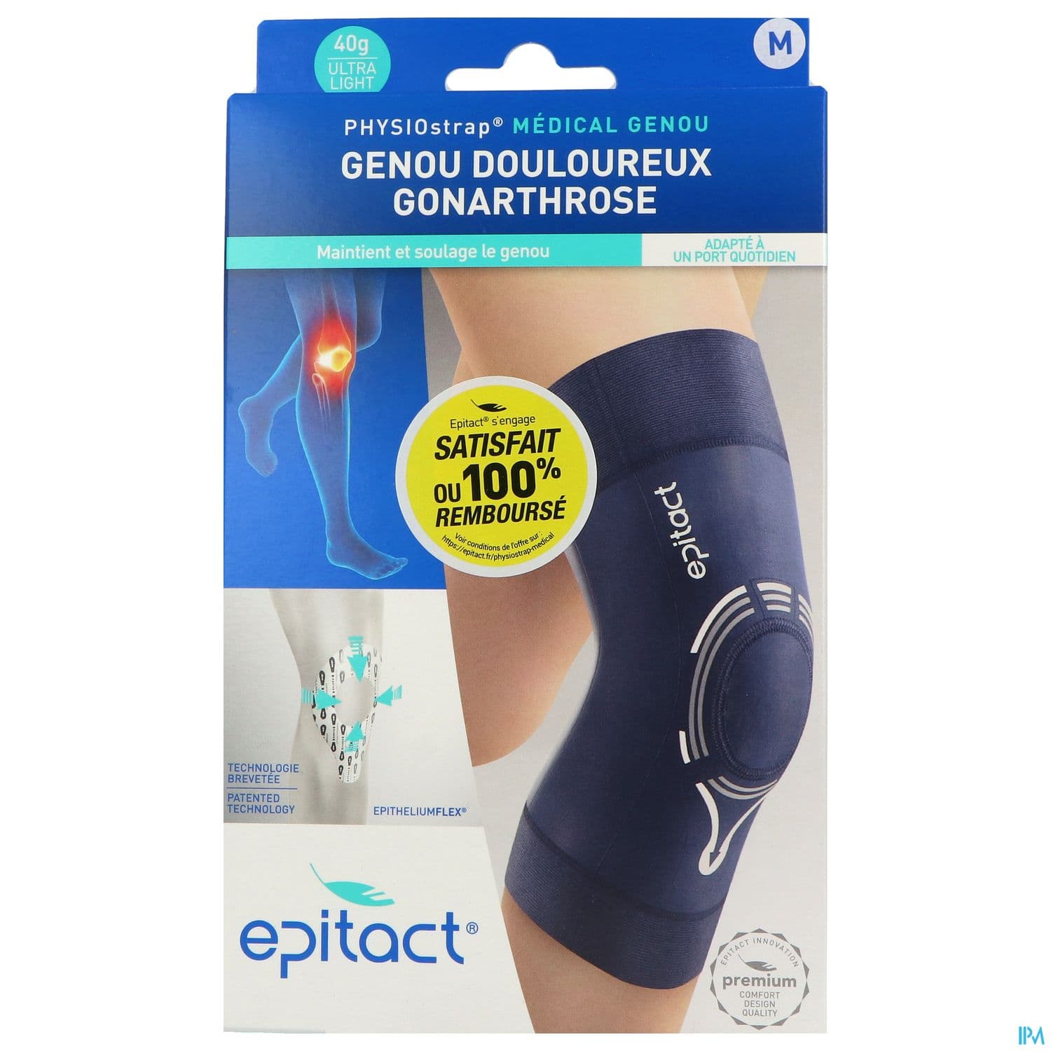 Epitact Physiostrap Genouillere Rotulienne M