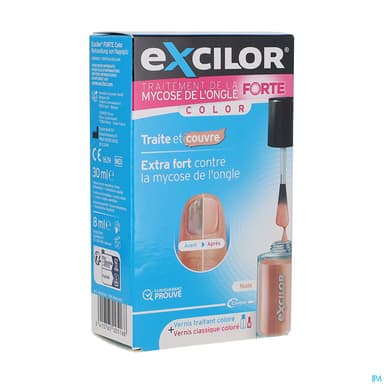 EXCILOR FORTE COLOR ONGLE NUD 30ML