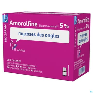 AMOROLFINE 5% BGR CONS VER FL2,5ML