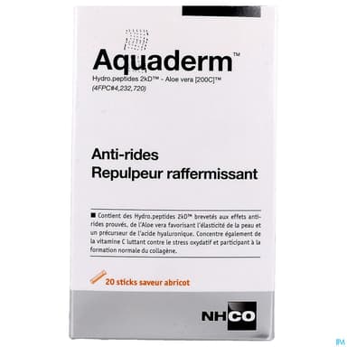 NHCO AQUADERM A/RIDE 20 STICKS
