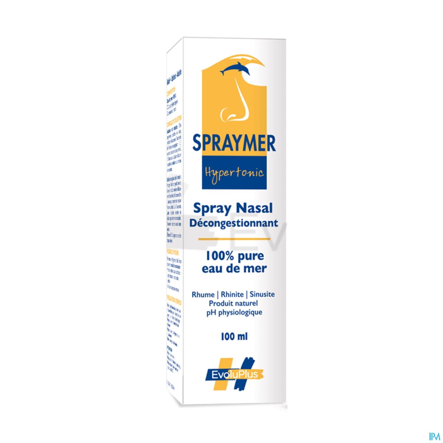 Evoluplus Spraymer Hypertonic Decongestionnant Spray 100ml
