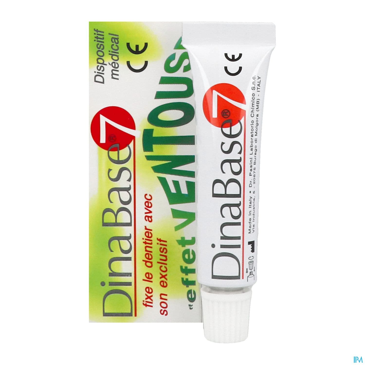 Dinabase 7 Gel Adhesif Pour Appareil Dentaire 20g