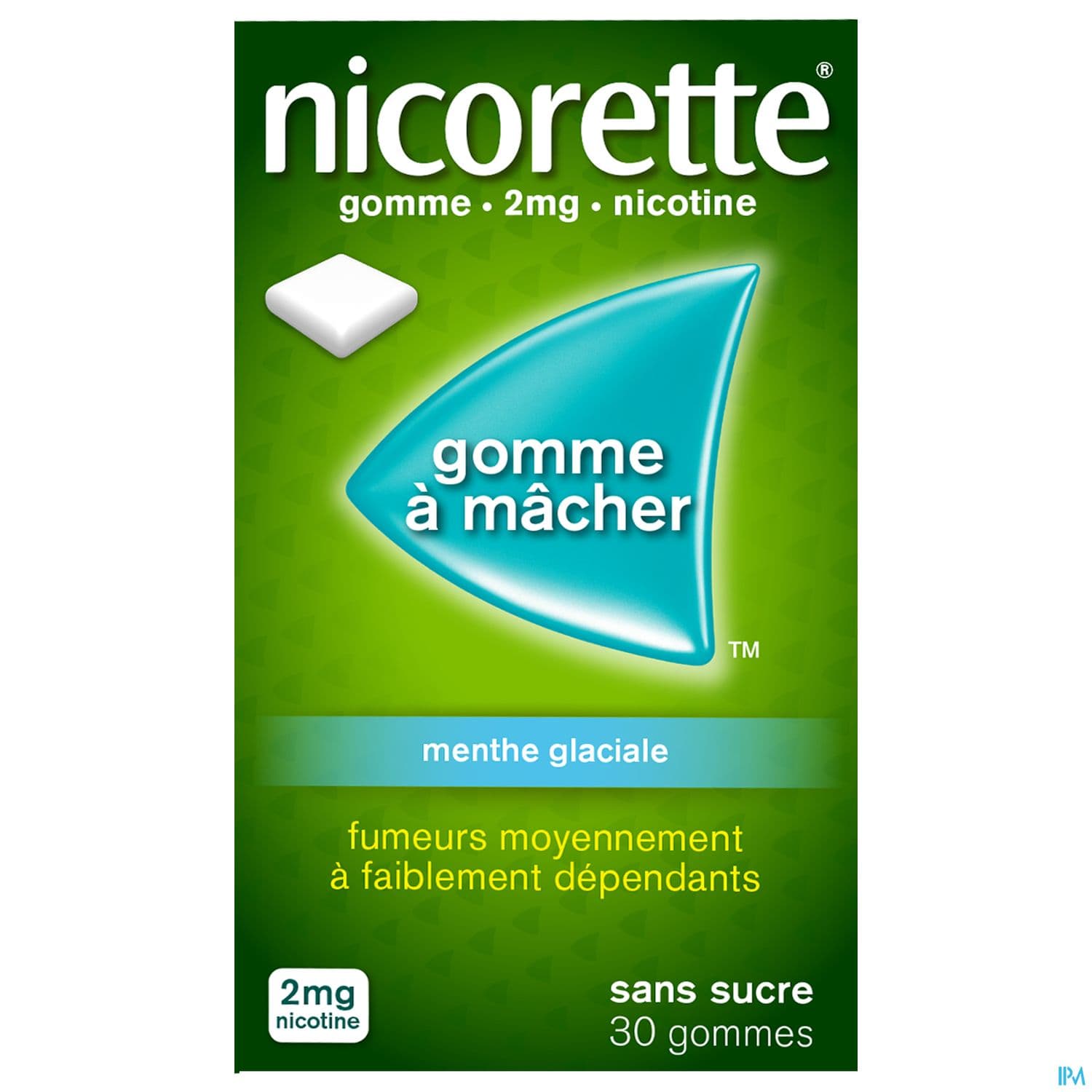 NICORETTE 2MG GOMME MENT GLA SS 30