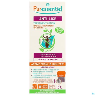 PURESSENTIEL LOT A/POUX100ML+PEIGN