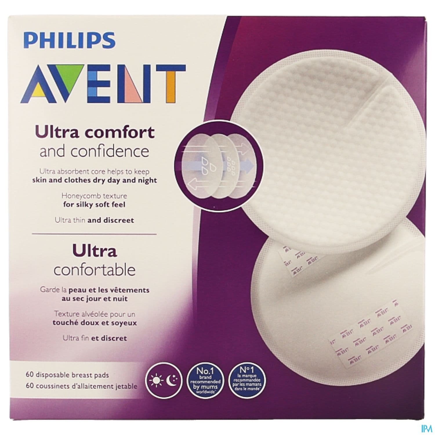 Avent Coussinet Allaitement Jour Nuit Scf254/61 X60