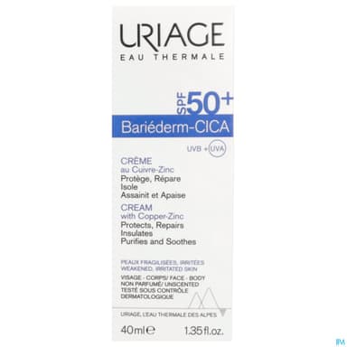 BARIEDERM CICA-CREME SPF50+ 2EN1