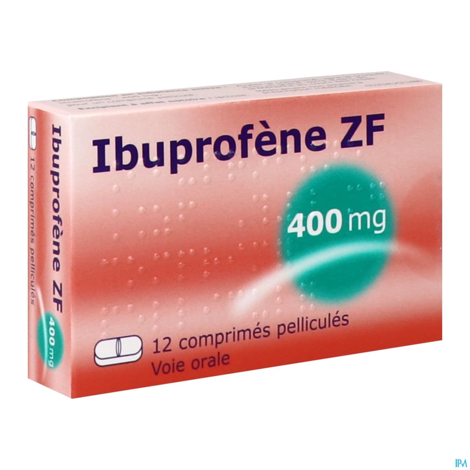 IBUPROFENE 400MG ZF CPR 12