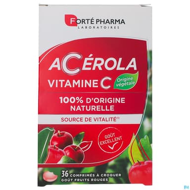 ACEROLA FORTE PHARMA CP A CROQ 36