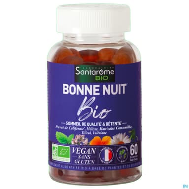 Santarome Bio Bonne Nuit Gummies 60