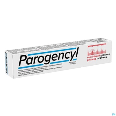Parogencyl Dentifrice Soin Intensif Gencives 75ml X2