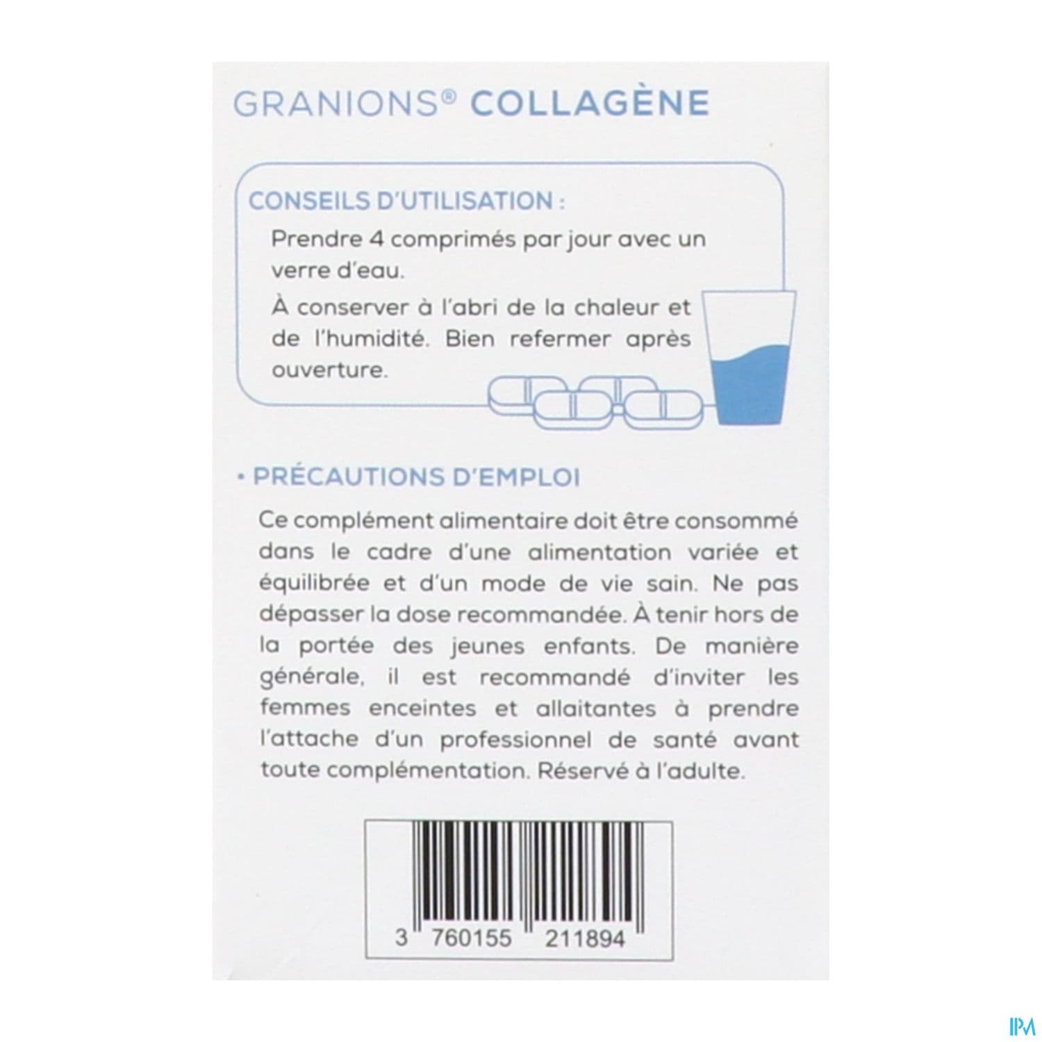 GRANIONS COLLAGENE CPR 60