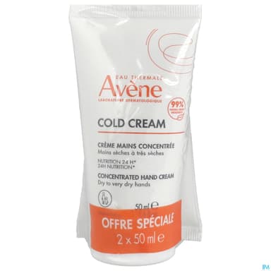 AVENE COLD CREAM MAIN 2X50ML