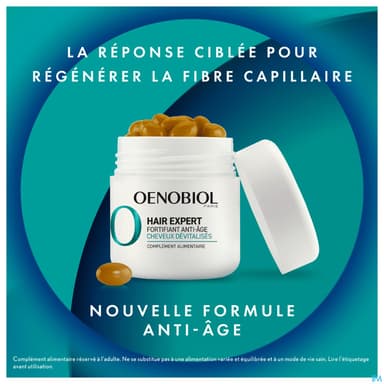 Oenobiol Hair Expert Fortifiant Antiage Capsule 30 X2