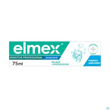 Dentifrice Elmex® Sensitive Professional Blancheur Tube 75ml