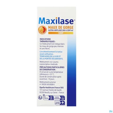 MAXILASE 200U/ML SP 200ML